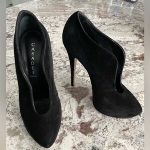 Casadei queensuede booties